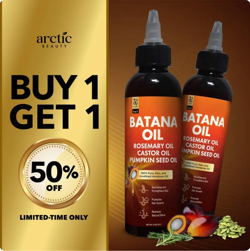 Arctic Beauty Liquid Batana Oil (5 oz.) - with Rosemary, Castor, & Pumpkin Seed Oil - 100% Pure and Unrefined Honduran Oil - Natural Haircare