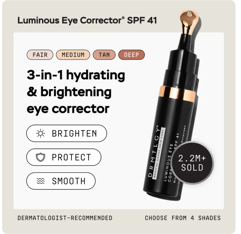 DRMTLGY Luminous Eye Corrector SPF 41 - 0.25 fl oz